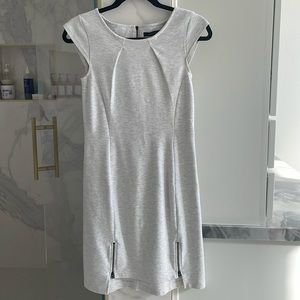 French Connection Zipper Detail Dress us2
